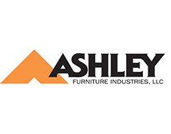 Logo of event sponsor, Ashley Furniture